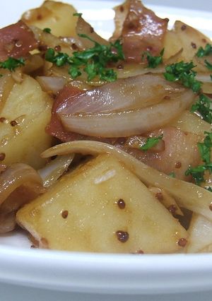 ☆麺つゆバターdeジャーマンポテト☆-レシピのメイン写真