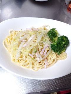 ハムと白菜のスープスパゲティ-レシピのメイン写真