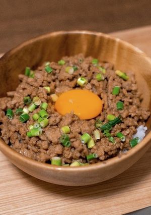 豚ひき肉の味噌そぼろ！丼-レシピのメイン写真