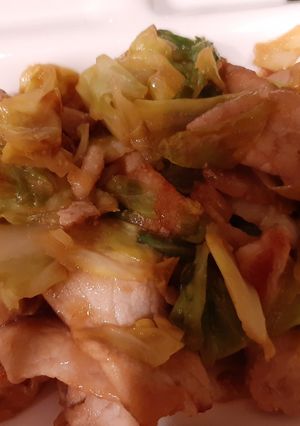簡単☆　豚キャベツにんにく醤油炒め-レシピのメイン写真