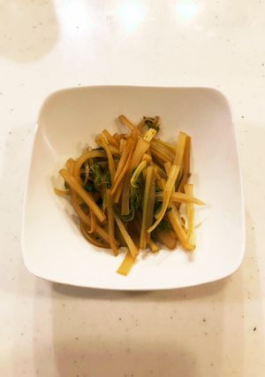 食材1つ！セロリのきんぴら-レシピのメイン写真