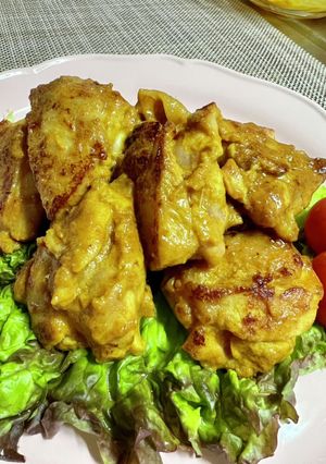 フライパンで鳥ももタンドリーチキン-レシピのメイン写真
