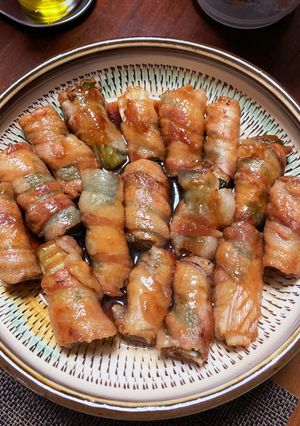 長ネギの豚バラと大葉巻き-レシピのメイン写真