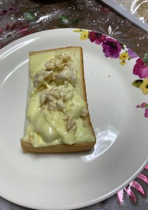 ササミの味噌マヨ　オガタトースト-レシピのメイン写真