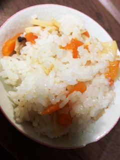 タケノコの混ぜご飯-レシピのメイン写真