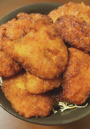 チキンカツの甘辛丼-レシピのメイン写真