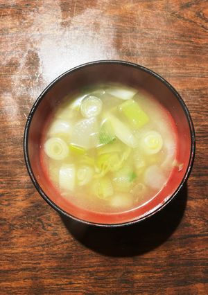 刻みキャベツと長ネギの味噌汁-レシピのメイン写真