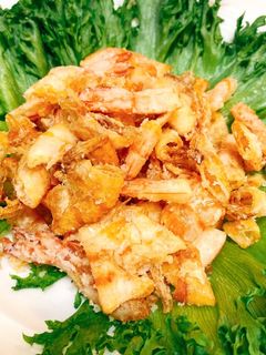 えびの殻揚げ 【海老殻リメイク唐揚げ】-レシピのメイン写真