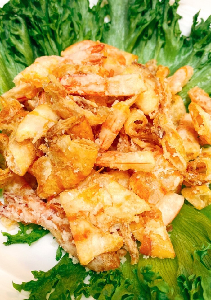 えびの殻揚げ 【海老殻リメイク唐揚げ】-レシピのメイン写真