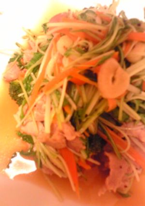 水菜の炒め物-レシピのメイン写真