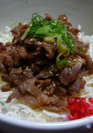 カリッと豚丼！-レシピのメイン写真