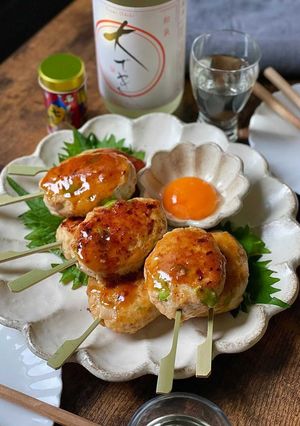 タケノコと枝豆のつくね-レシピのメイン写真