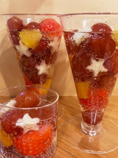 三ツ矢サイダーで簡単フルーツポンチ☆-レシピのメイン写真