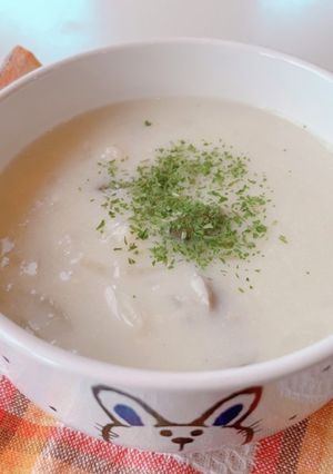 ミキサーいらず、あっと言う間にポタージュ-レシピのメイン写真