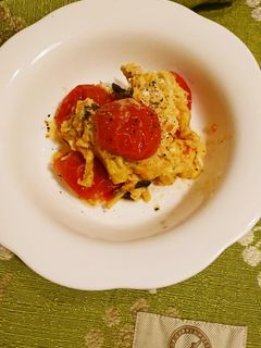 簡単トマト卵炒め-レシピのメイン写真