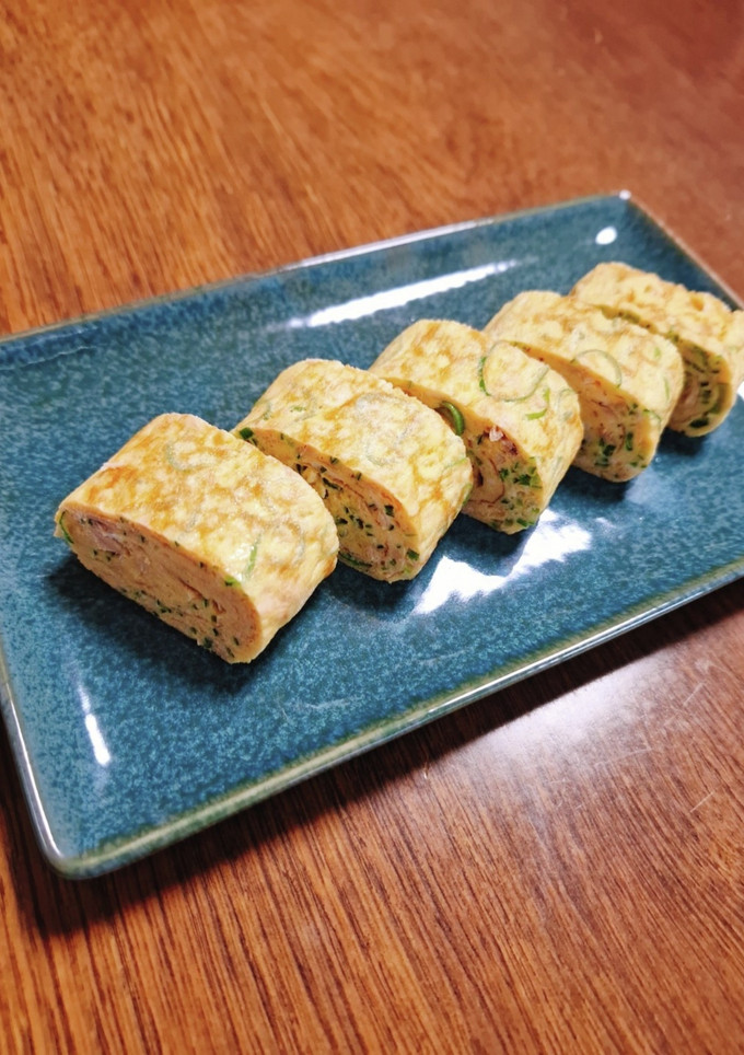 長ねぎとツナの卵焼き-レシピのメイン写真