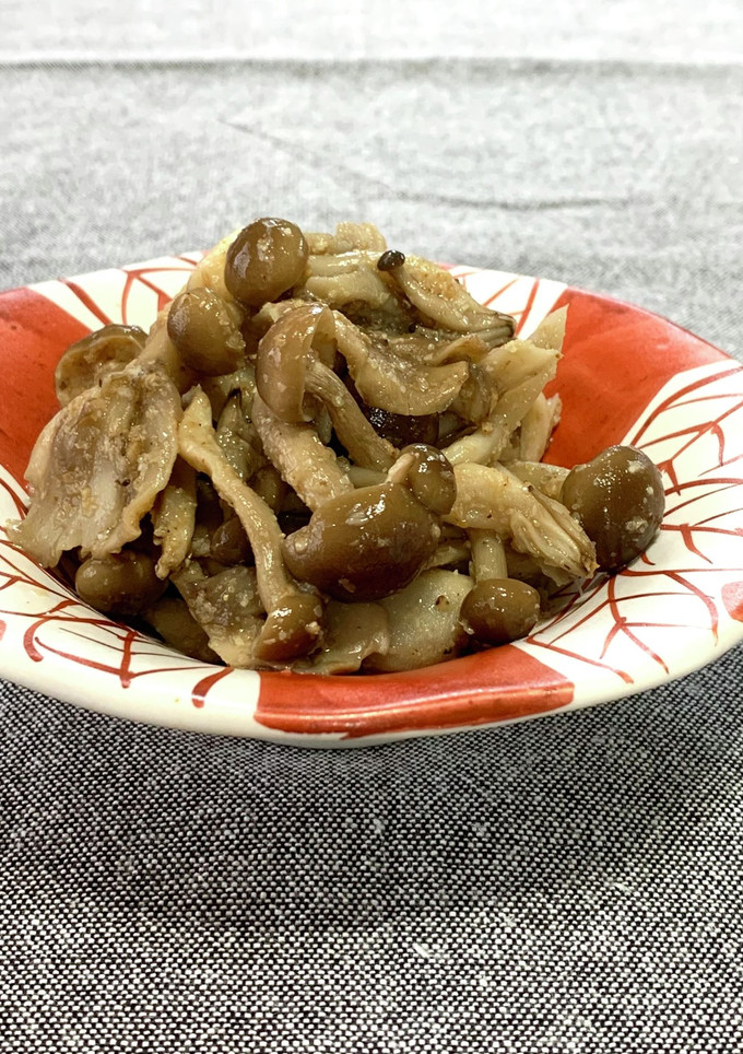 レンチン☆しめじと舞茸のごま和え-レシピのメイン写真