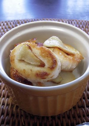 フライパンで簡単☆お麩のアップルパイ-レシピのメイン写真