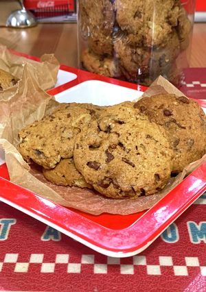 胡桃入り★カントリーチョコクッキー-レシピのメイン写真