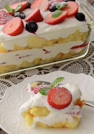 パルテノクリームのスコップケーキ-レシピのメイン写真