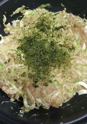 キャベツのもんじゃ焼き-レシピのメイン写真
