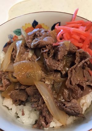 簡単！ガッツリ！美味しい牛丼-レシピのメイン写真