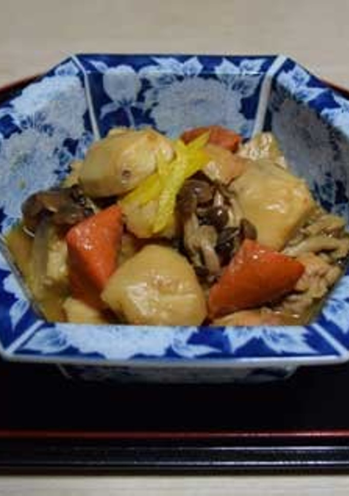 里芋と鶏肉の煮物-レシピのメイン写真