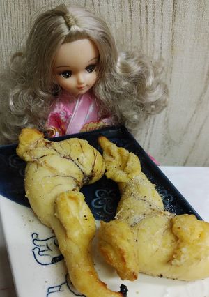 リカちゃん♡ひらめ卵×のどぐろだし塩焼き-レシピのメイン写真