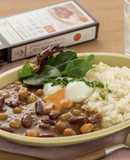 管理栄養士★食養生ビーンズカレー温玉のせ
