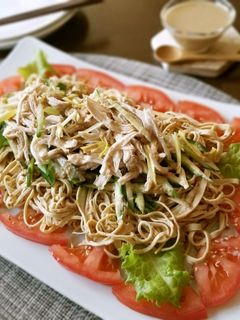 豆腐干の棒々鶏サラダ-レシピのメイン写真