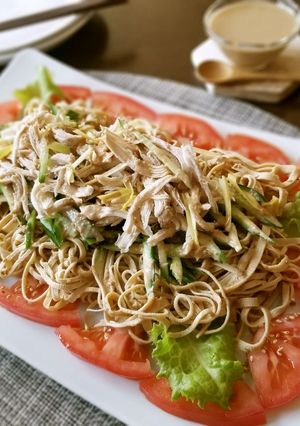 豆腐干の棒々鶏サラダ-レシピのメイン写真