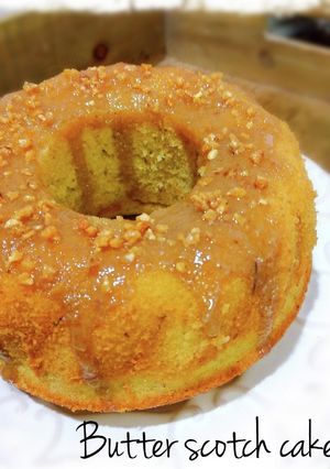 簡単リッチに｢バタースコッチCAKE｣-レシピのメイン写真