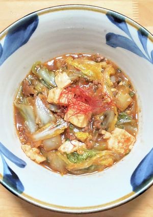 白菜でかさ増し麻婆豆腐-レシピのメイン写真