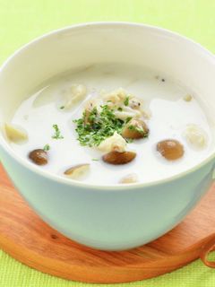 きのこのミルクスープ-レシピのメイン写真