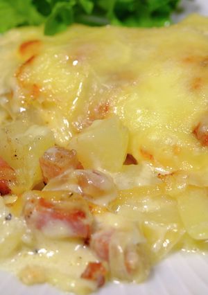 フレンチ食堂のチーズたっぷりグラタン-レシピのメイン写真