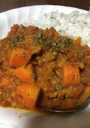 肉なし！簡単スパイスカレー-レシピのメイン写真