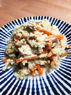 鶏もも肉でおから煮、しょうが入り-レシピのメイン写真