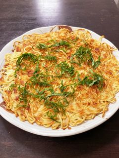 おつまみに♪*ツナマヨパリパリ焼きそば*-レシピのメイン写真