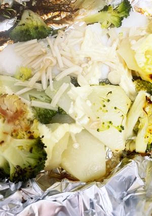 甘塩たらのマヨホイル焼き-レシピのメイン写真