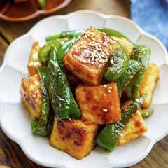 รูปของ 厚揚げとピーマンのマヨ照り焼き
