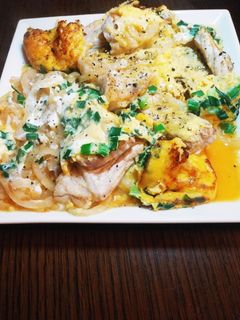 簡単☆豚肉の卵とじ-レシピのメイン写真