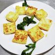 水切り木綿豆腐のカリカリチリマヨ