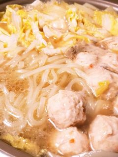 簡単♪白菜とうどんのトロトロ中華鍋-レシピのメイン写真