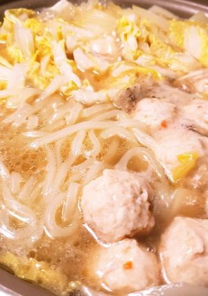 簡単♪白菜とうどんのトロトロ中華鍋-レシピのメイン写真