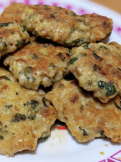 成型なし!簡単!大葉と梅の鶏つくねバーグ-レシピのメイン写真