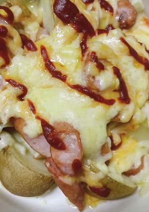 ウインナーとじゃがいものオーブン焼き-レシピのメイン写真