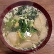 ほうれん草と水餃子のおかずスープ