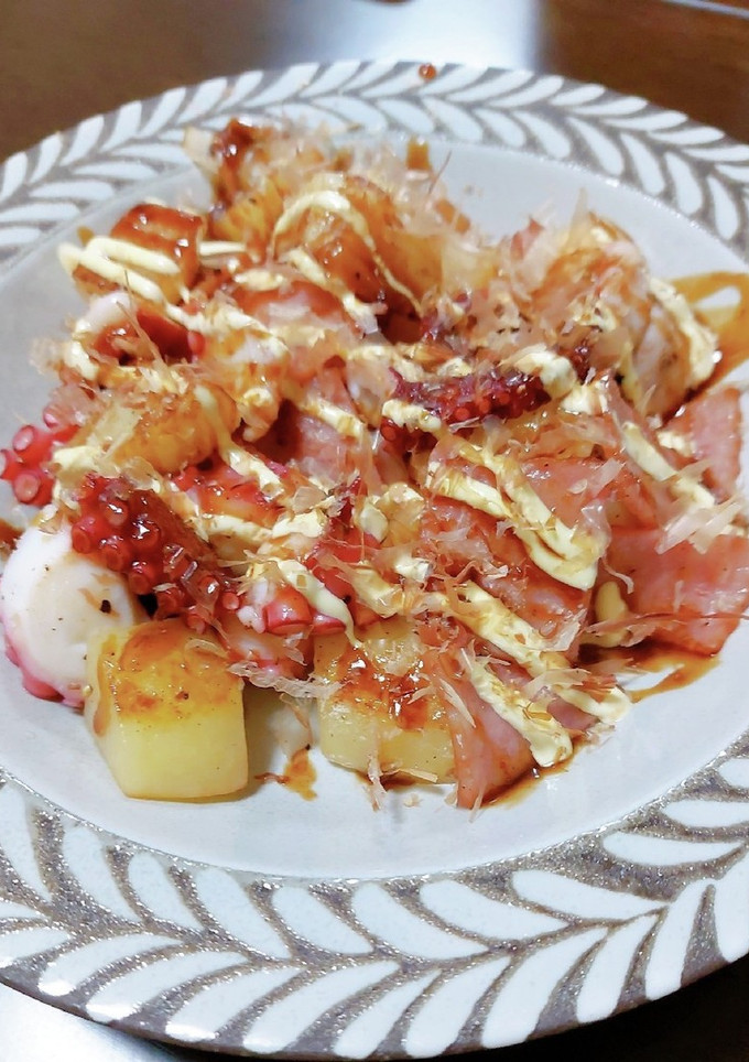 簡単☆たこ焼き風おつまみ-レシピのメイン写真