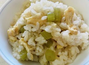 ほんだしで作るふきの炊き込みご飯！美味！-レシピのメイン写真