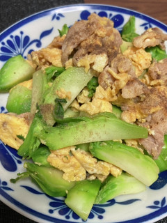 アーサイと豚の醤油炒め-レシピのメイン写真